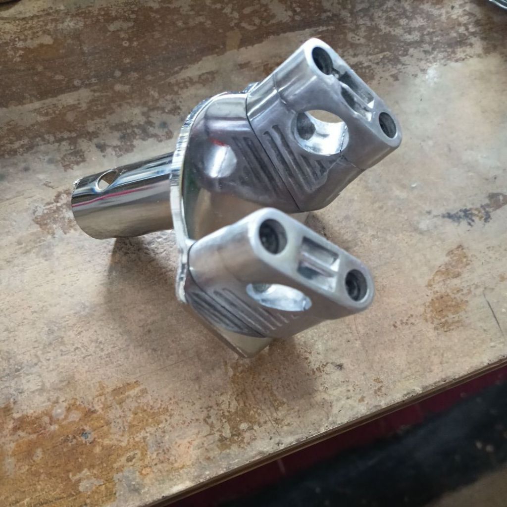 dudukan stang trail bebek dan matic