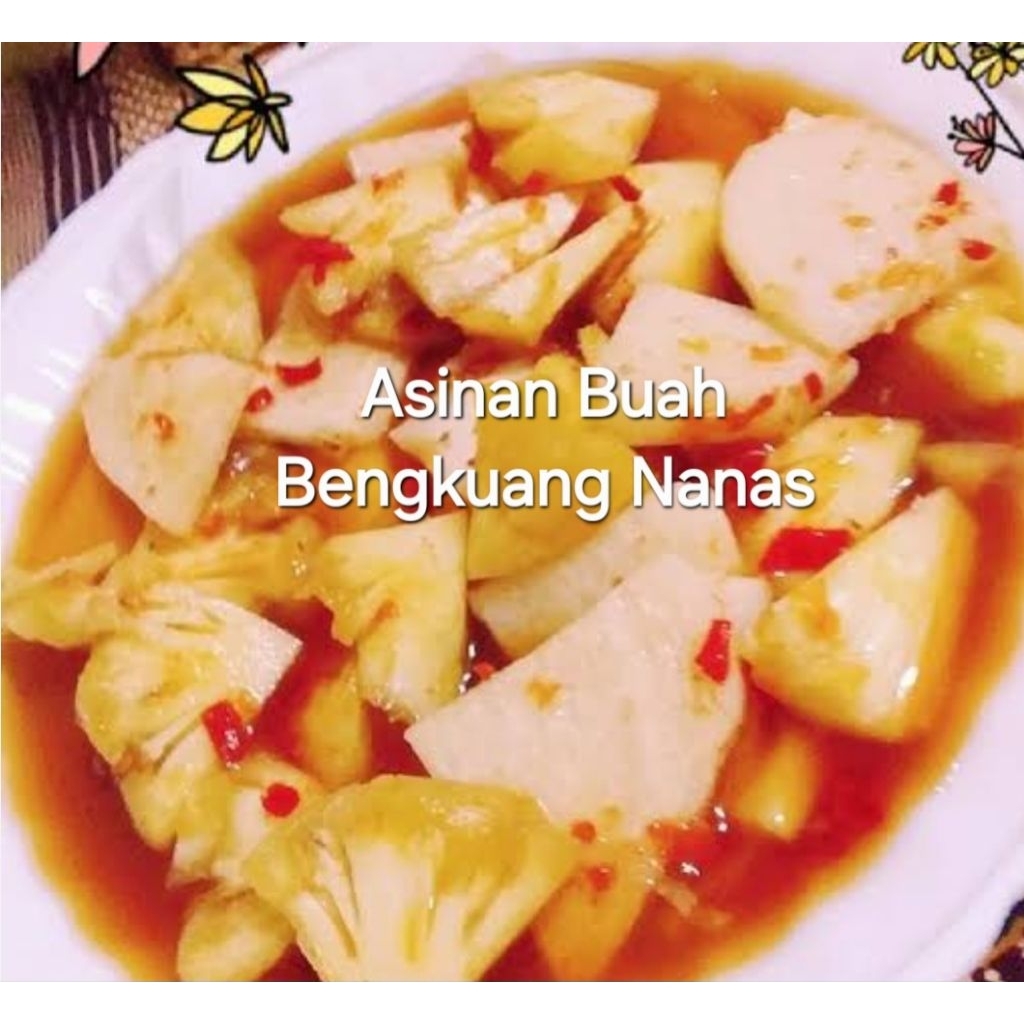 

Asinan Buah Segar Nanas Madu dan Bengkuang(order H-1 min)