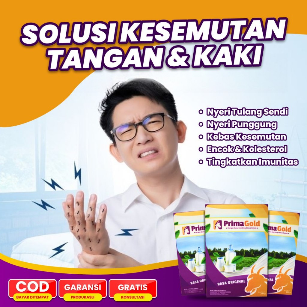 

PAKET TERAPI ( 5 BOX ) SUSU KAMBING ETAWA BUBUK PRIMAGOLD ALAMI MURAH ORIGINAL UNTUK ATASI NYERI SENDI DAN TULANG PUNGGUNG