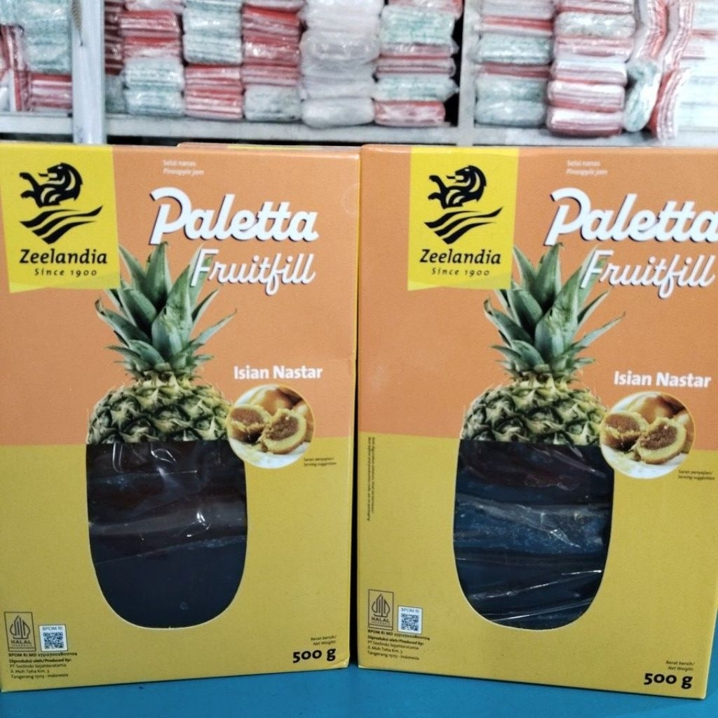 

ZEELANDIA PALETTA Selai nanas isian nastar 500gr