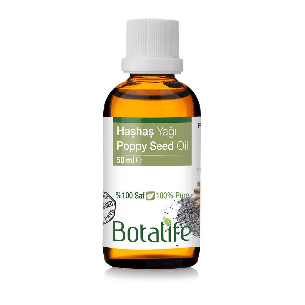 Botalife Haşhaş Yağı (Poppy Seed Oil) 50ml POPPY SEED OIL MINYAK HASHAS