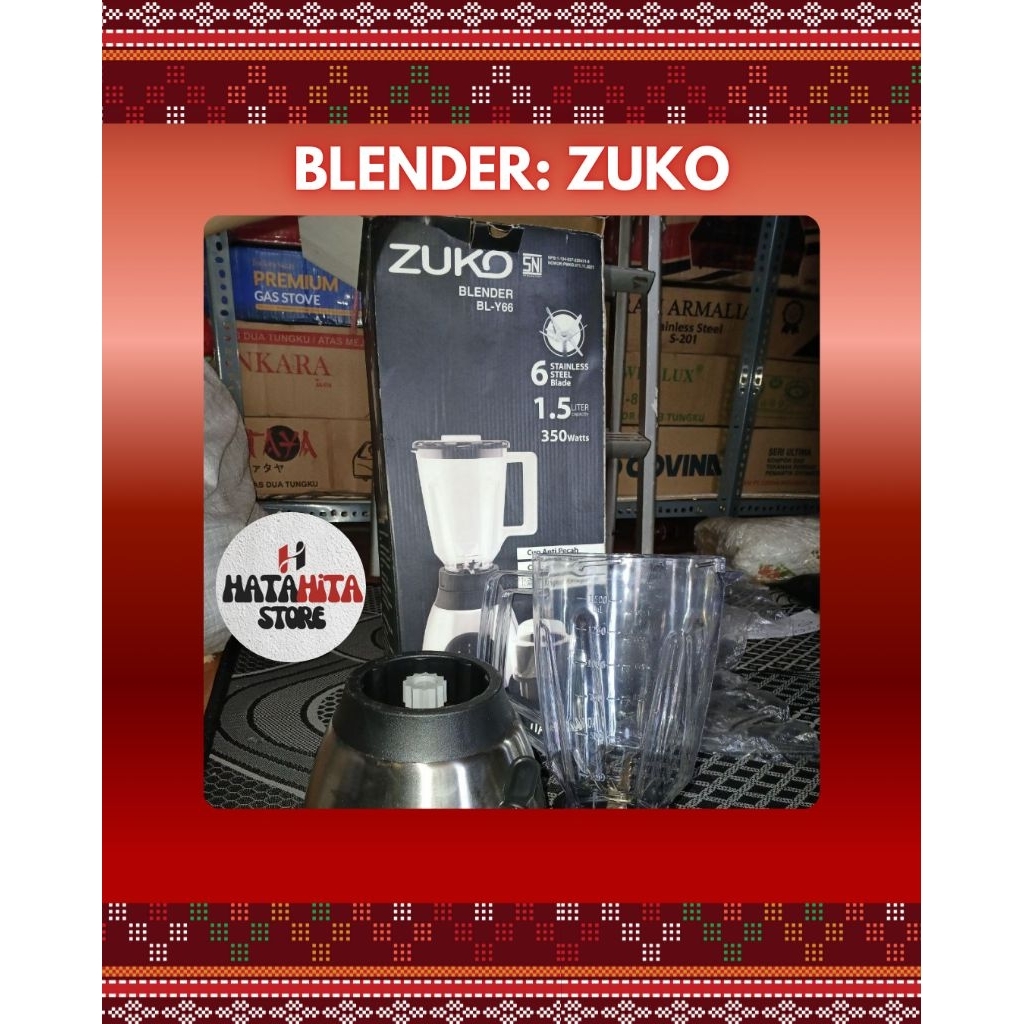 BLENDER ZUKO SECOND