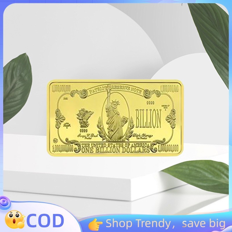 Replika Logam Mulia Antam Antam Replika 100dolar Logam Peringatan Emas Dolar As Emas