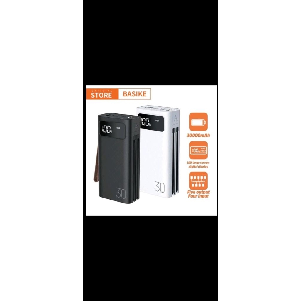 POWERBANK 30000MAH KIVEE BASIKE