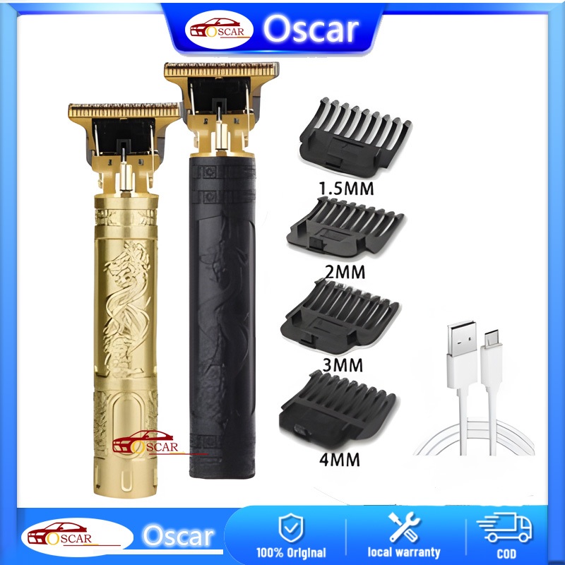 Alat Cukur Jenggot/Mesin Cukur Rambut Listrik/USB Rechargeable Razor/naga T9 Vintage Alat Cukur