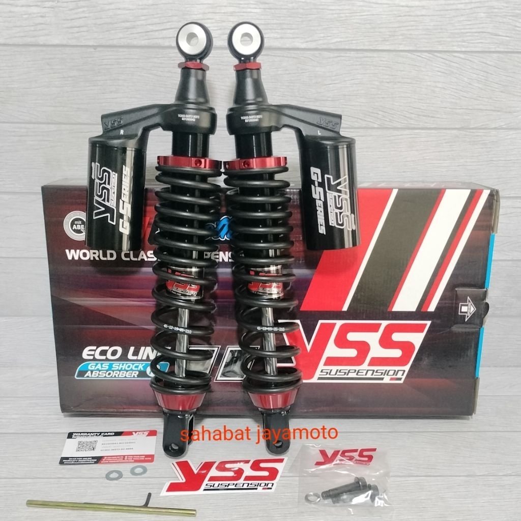 Shock belakang YSS Gplus PCX160