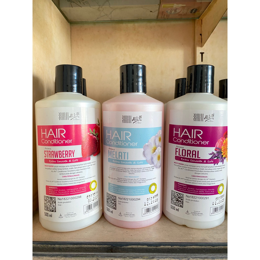 conditioner/pelembut rambut/all in conditioner/conditioner salon/conditioner literan