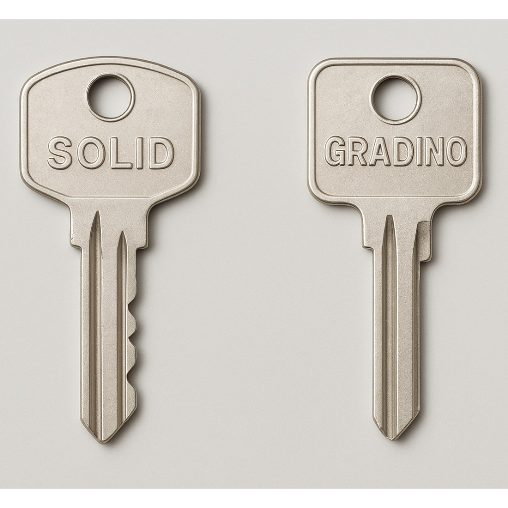 TAMBAHAN ANAK KUNCI MASTER SOLID/GRADINO PER PCS