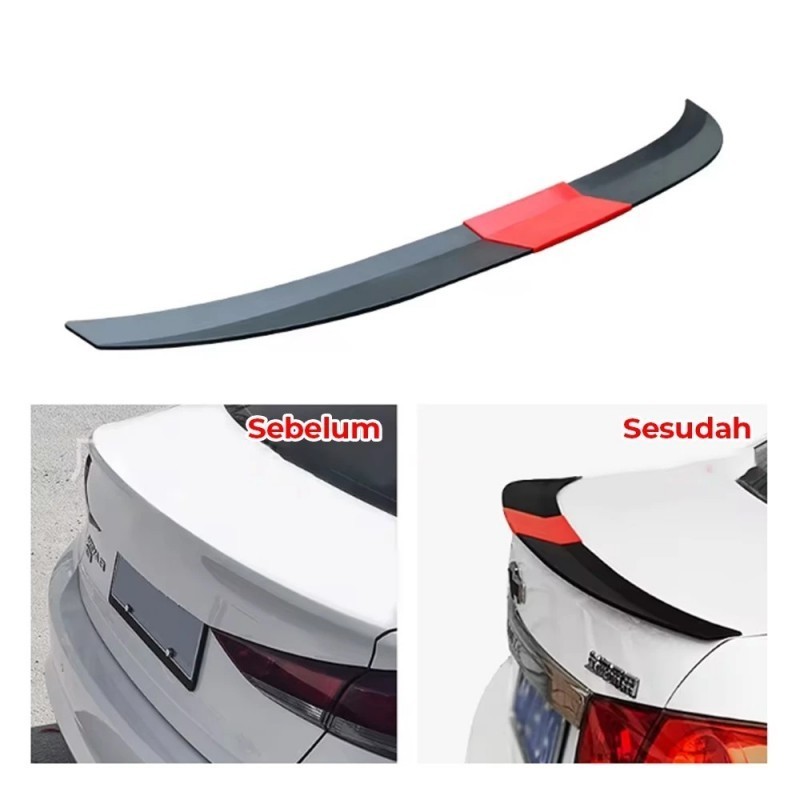 Spoiler Mobil Sedan Spoiler Sedan Spoiler Universal Adjustable Spoiler Belakang Universal