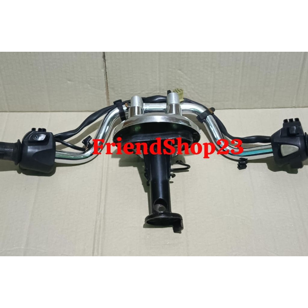 Stang Stir PCX 150 CBU Stang PCX  CBU 150 Thailand stang set saklar kanan kiri holder Bandul stang P