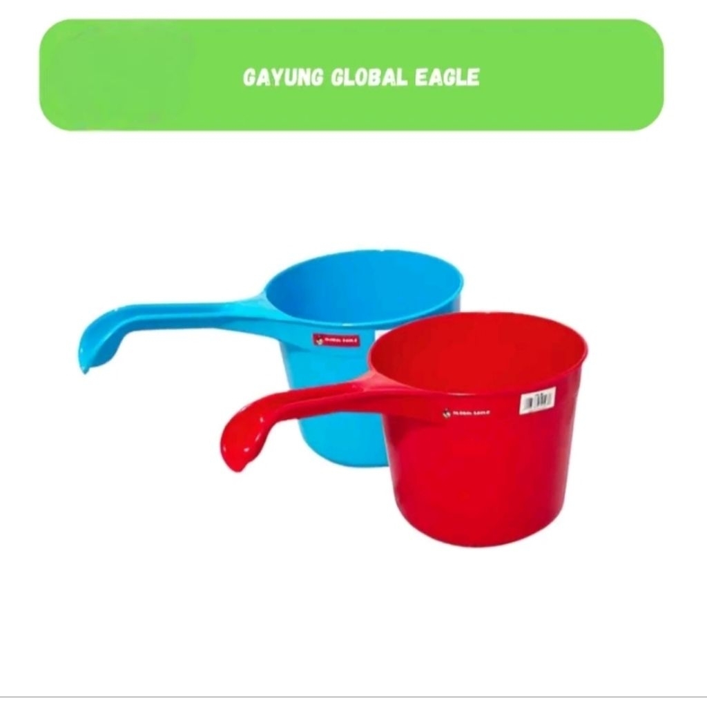 Gayung Mandi Jumbo 2 Liter Global Eagle Water Scopper Global Eagle