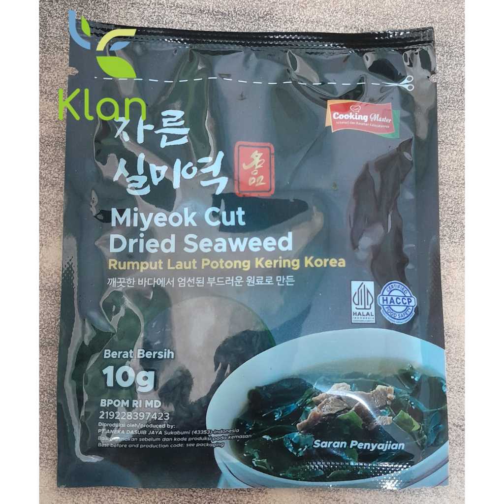 

JAVA SUPERFOOD RUMPUT LAUT KERING 10GR/MIYEOK POTONG / 100% RUMPUT LAUT KERING