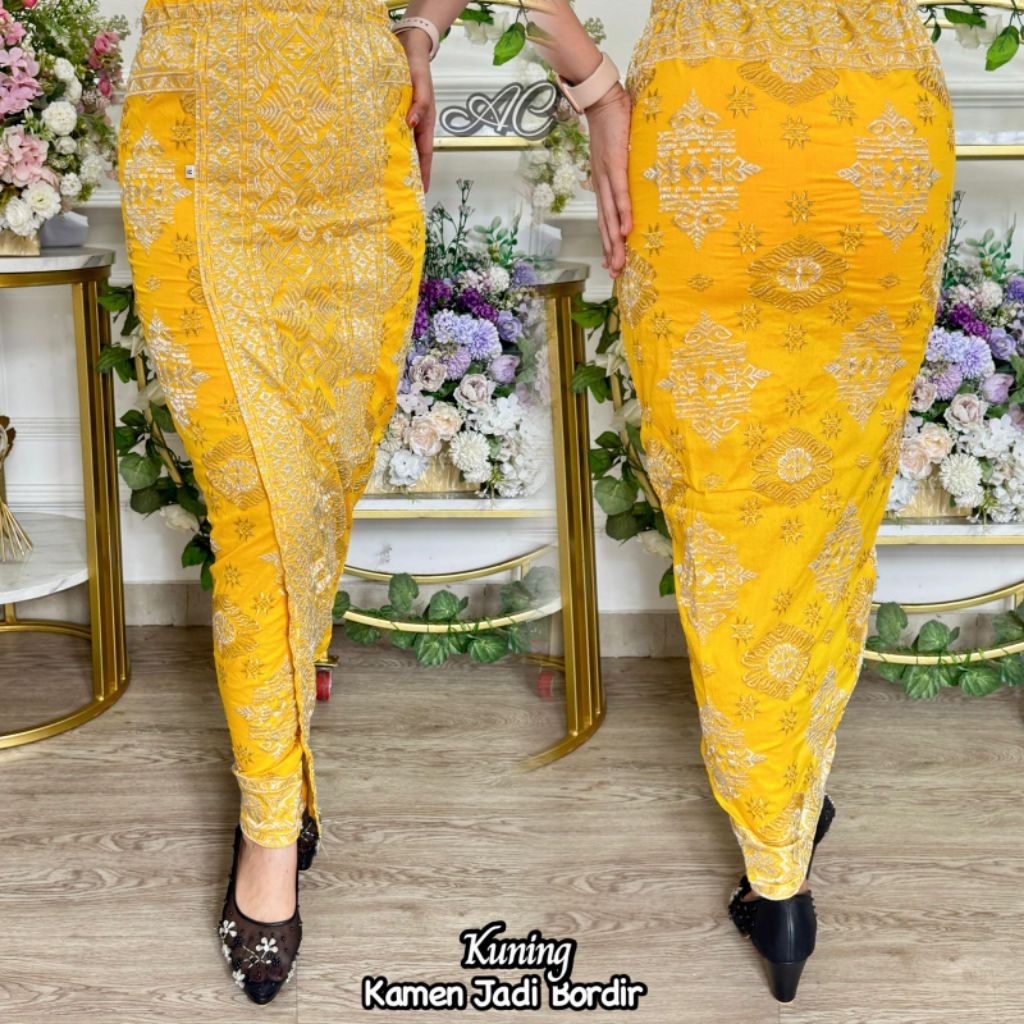 rok bali Songket bali Bordir premium