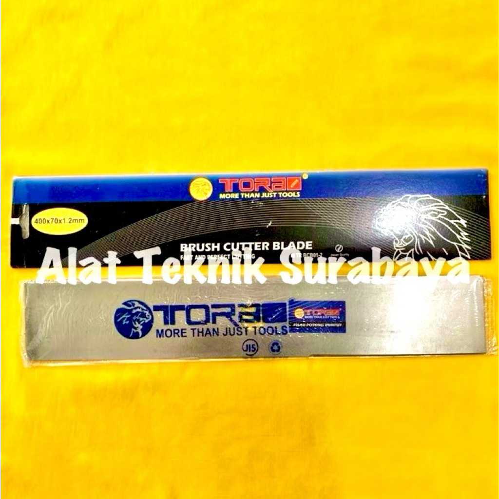 PISAU POTONG RUMPUT TORA 30 ; 40 CM / BRUSH CUTTER BAJA / MATA PISAU / GRASS CUTTER BLADE