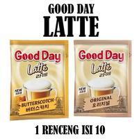 

Good Day Latte Original Butterscotch 22g 1 Renceng Isi 10 Sachet All Variant
