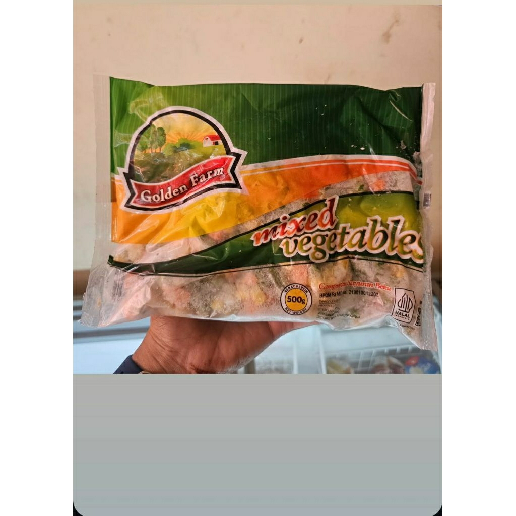 

Golden Farm Mix Vegetable 500 gram
