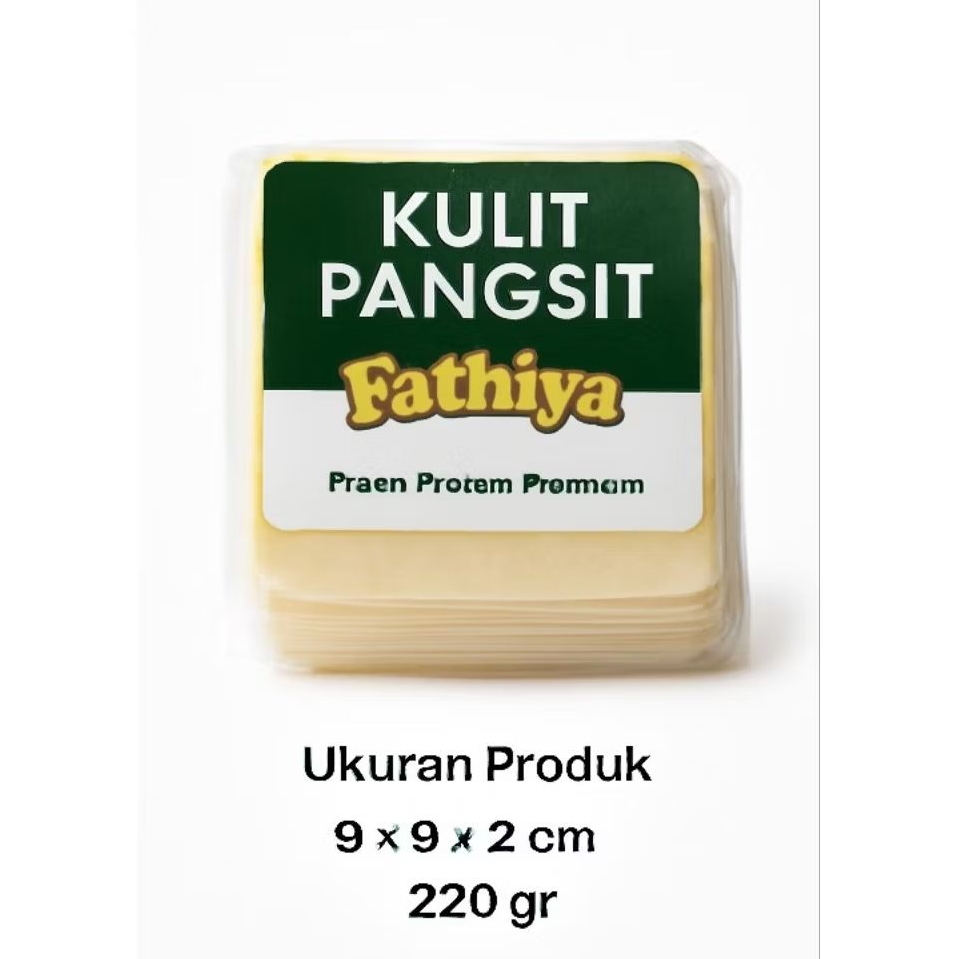 

Kulit Pangsit Fathiya – Fresh Frozen Premium