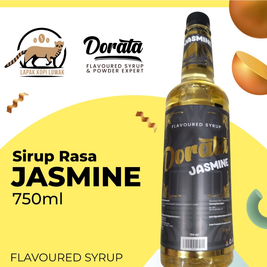 

Dorata Syrup rasa Jasmine