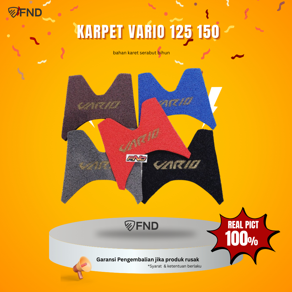 KARPET Motor Vario 125 & 150 Variasi Motor Vario new old