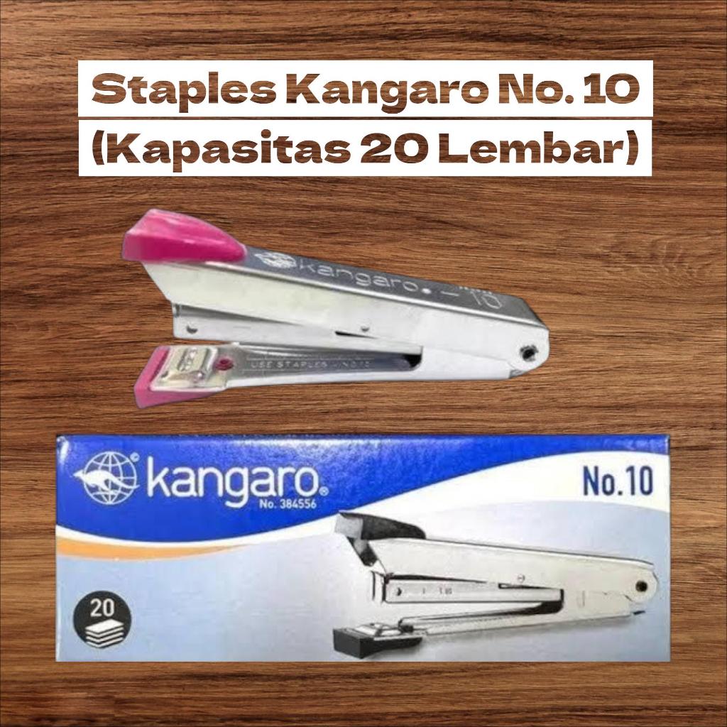 

Staples Kangaro No. 10 | Alat Staples/Stapler Merek Kangaro