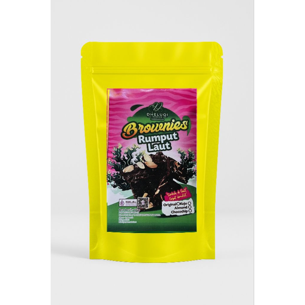

Brownies Rumput Laut HALAI - Perpaduan Lembut Cokelat & Gurihnya Rumput laut