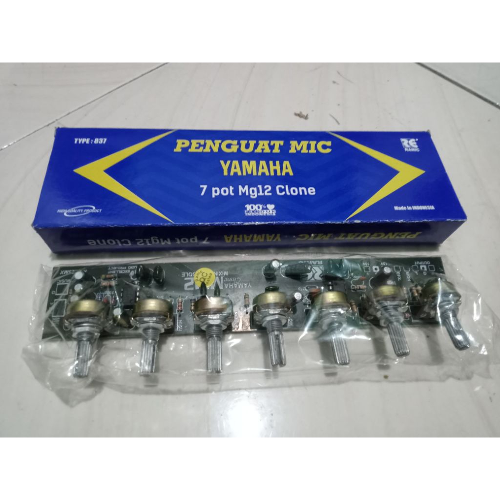 Kit penguat mic Mic mixser Yamaha MG-12 CLONE