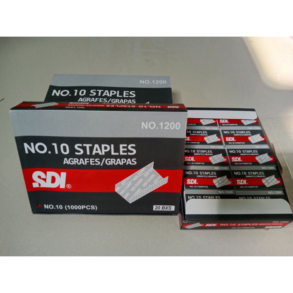 

Isi Staples SDI No 10 Ukuran Kecil Isi Stapler 1 Box Murah Eceran Grosir
