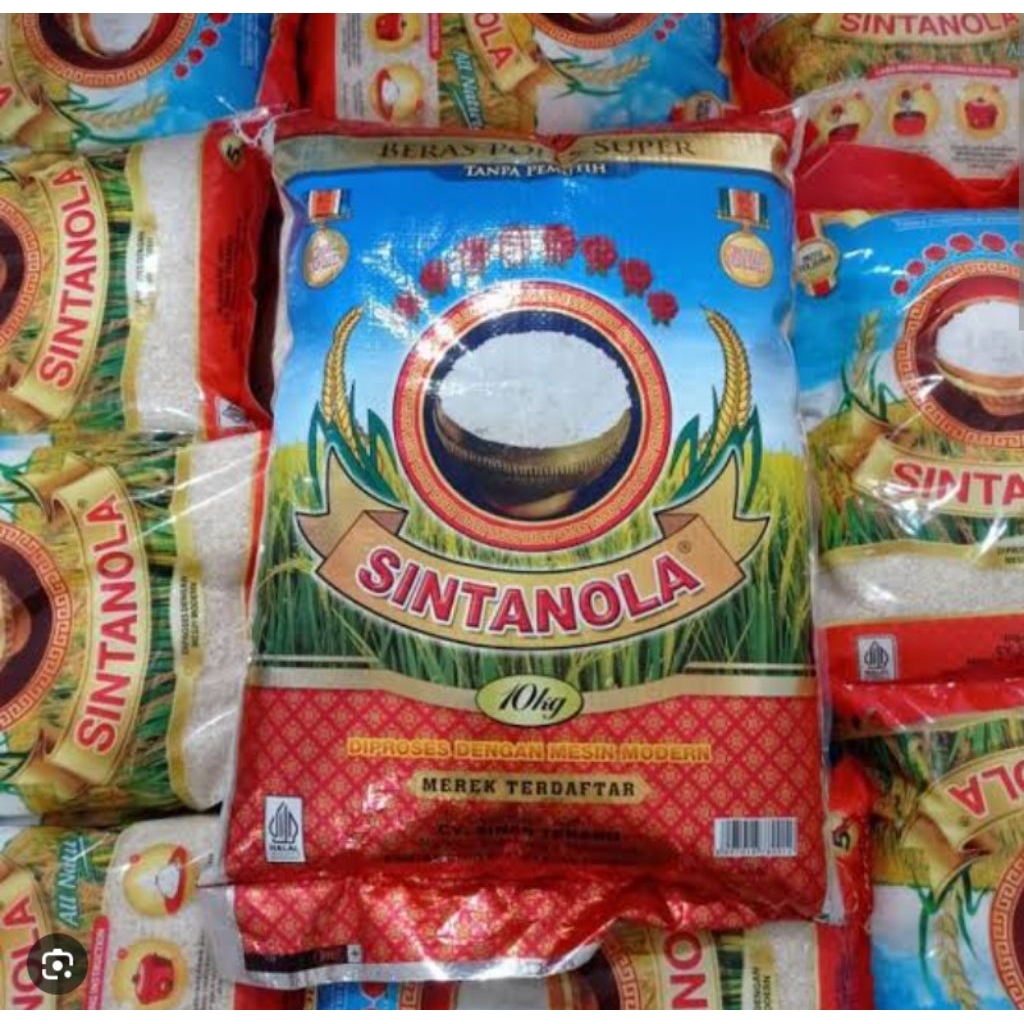 

beras sintanola 5kg kemasan sak