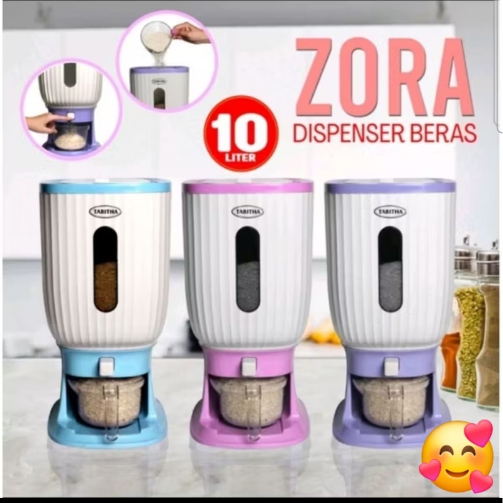 ZORA DISPENSER BERAS TABITHA 10 LITER