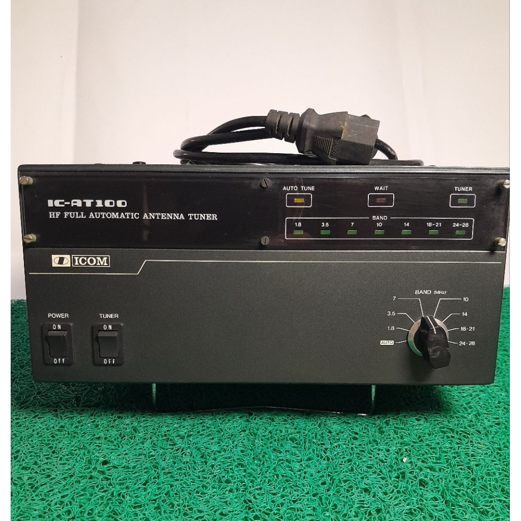 ANTENA TUNER ICOM IC AT100 HF FULL AUTOMATIC ANTENNA TUNER MULUS ISTIMEWA
