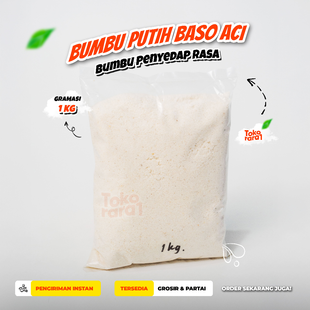 

Bumbu Baso aci Bumbu putih 1kg