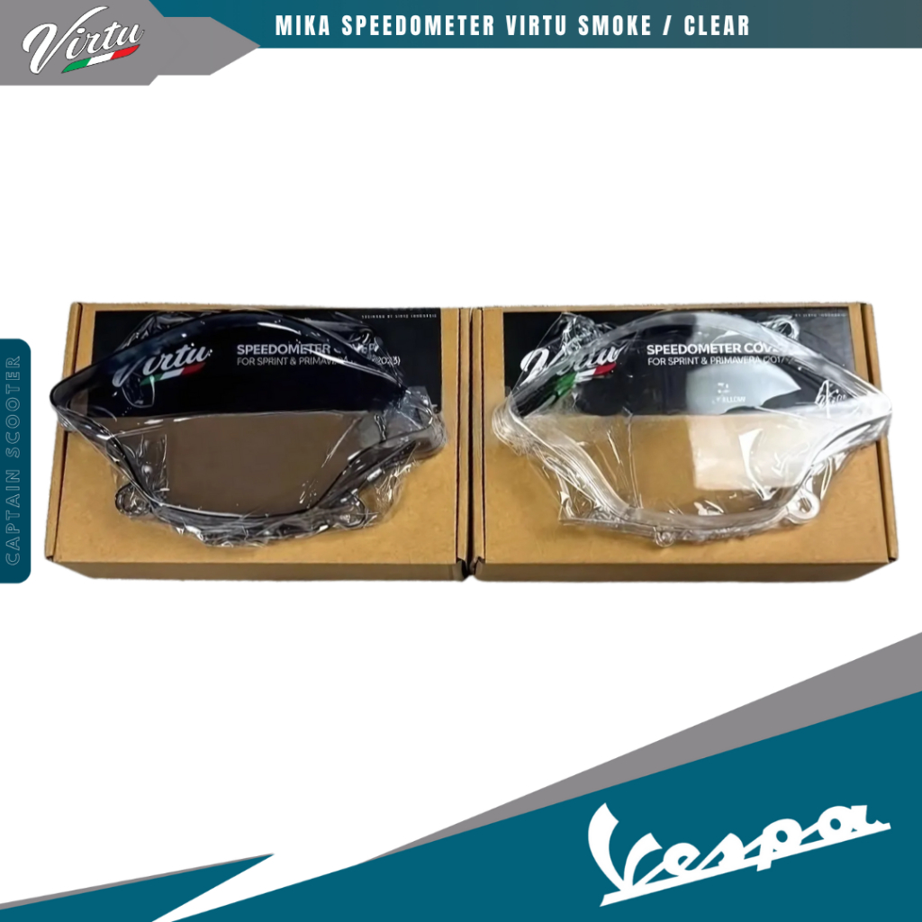 VIRTU Cover MIKA Speedo Speedometer Vespa Sprint Primavera 2014-2023 (Sebelum 2024)