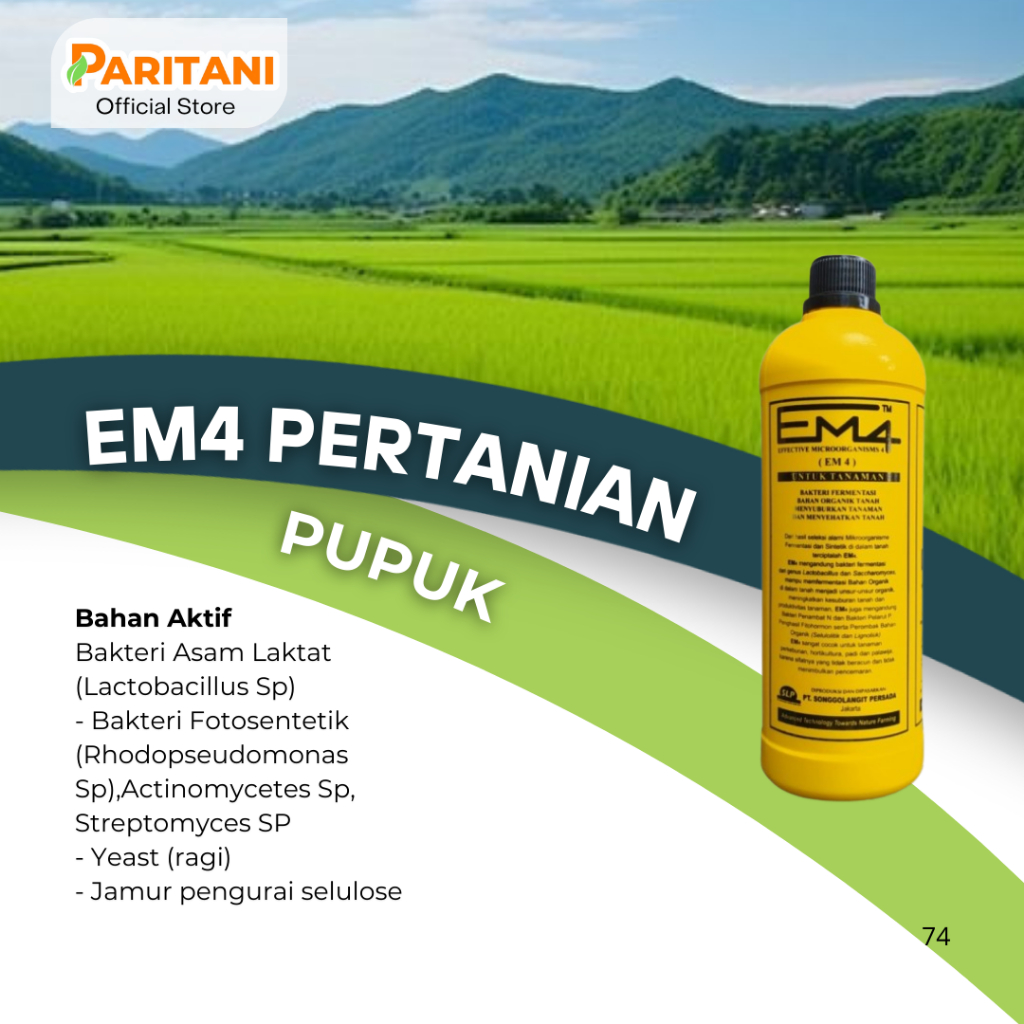 EM4 PERTANIAN 1LITER