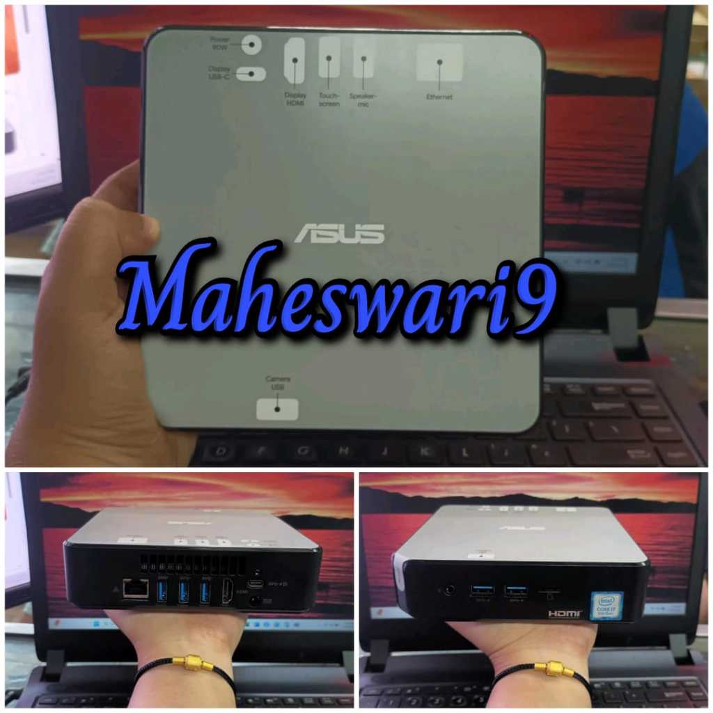 mini pc Asus Chromebox 3 core i7 8550U ram 16gb nvme 512gb
