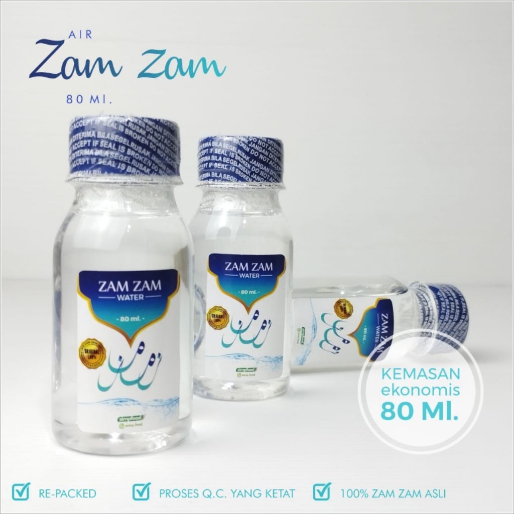 

Air Zamzam Netto 80Ml Asli 100% Tanpa Campuran