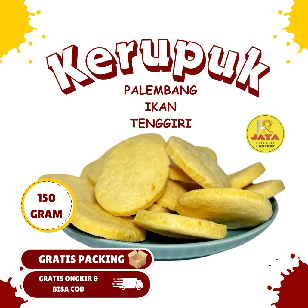 

PROMO Kerupuk palembang super / kerupuk ikan tenggiri