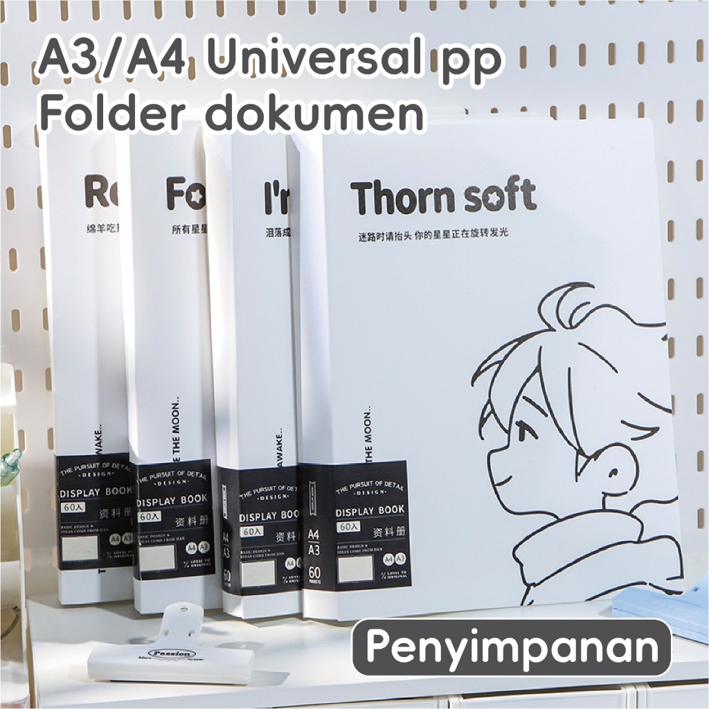 

Buku Informasi Karakter Kartun Portabel-Ukuran Universal A4/A3 40-60 Halaman Penyimpanan Kapasitas Ultra-Besar PP Waterproof Waterproof dan Dustable Foldable Student Paper Bag File