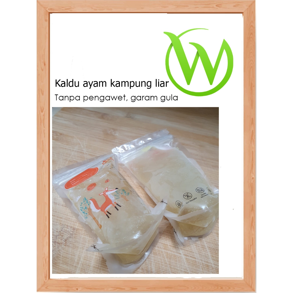 

Chicken Broth by Mama Aiden 120ml - Kaldu Ayam Kampung Liar - (Free Range Organic Chicken Broth) Tanpa MSG, Gula, Garam, Pengawet