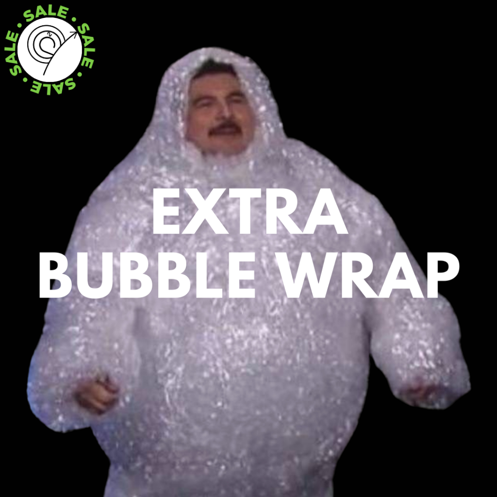 

EXTRA BUBBLE WRAP + TAMABAHAN BUBBLE UNTUK PAKET LEBIH AMAN SAMPAI DITUJUAN