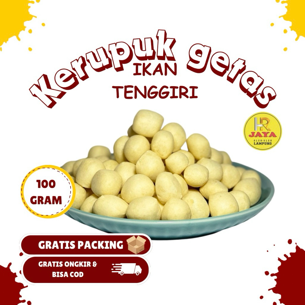 

PROMO Kerupuk ikan tenggiri / kerupuk GETAS SUPER