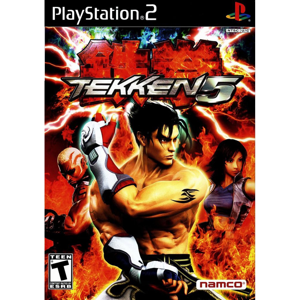 kaset ps2 tekken dvd playstation 2