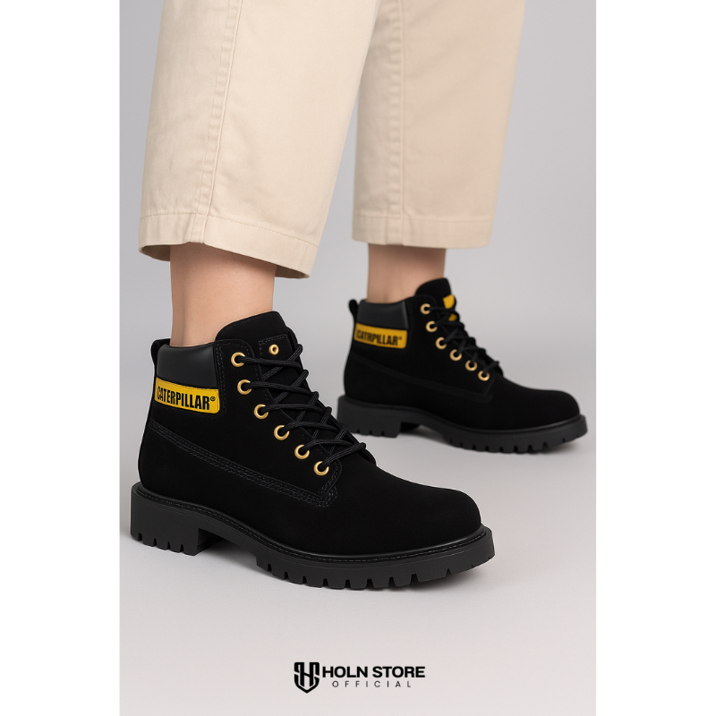 Cuci Gudang Sepatu Safety Pria Caterpillar - Sepatu Safety Boots Pria Wanita - Sepatu Kerja Safety