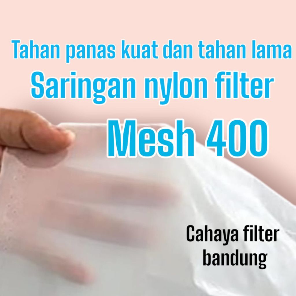 kain saringan nylon filter mesh 400