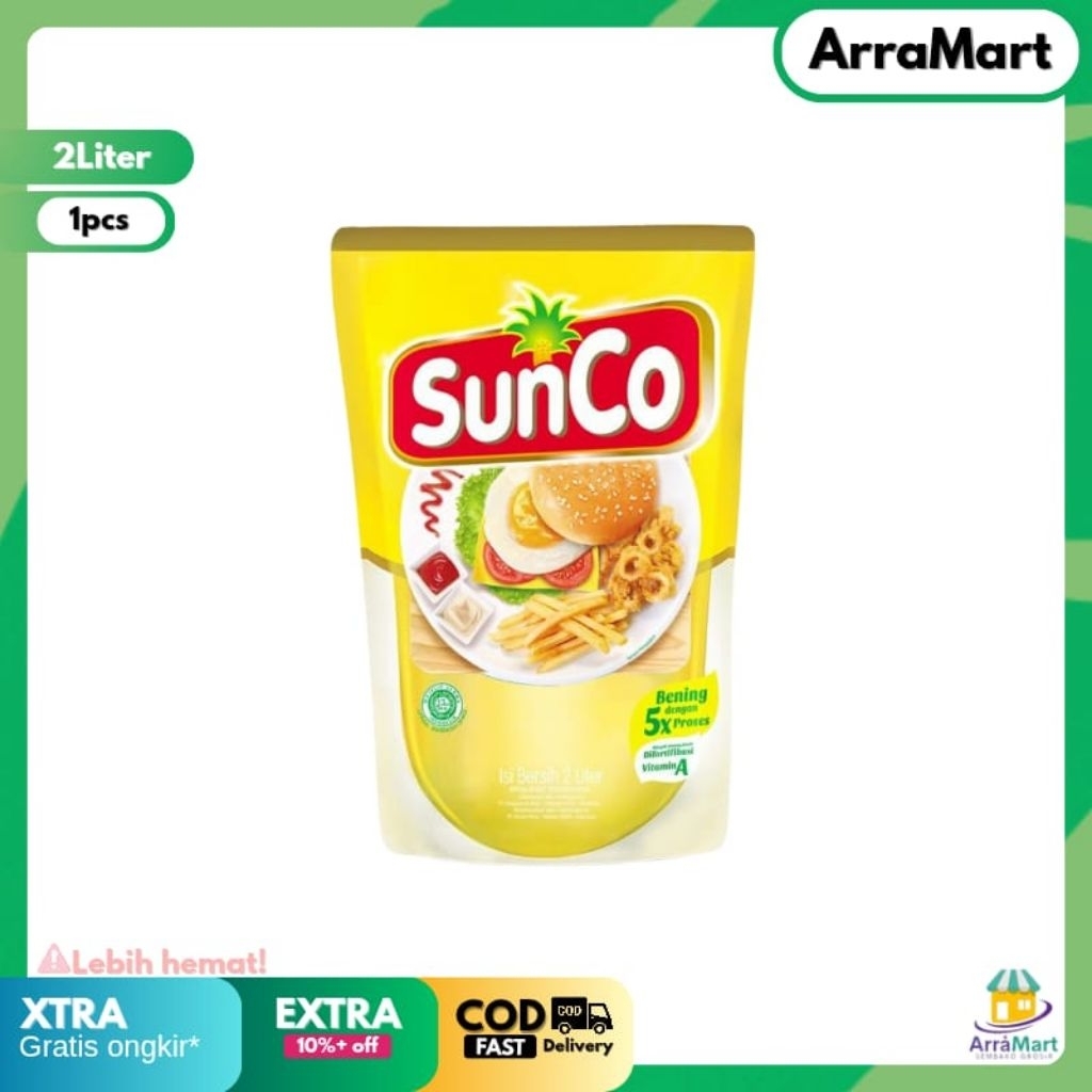 

Sunco Minyak Goreng Pouch 2liter
