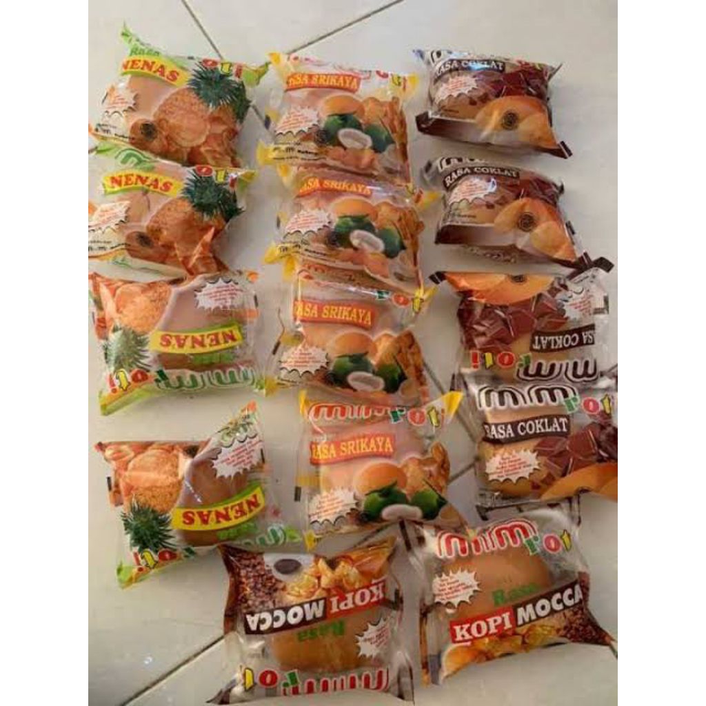 

Roti Manis Aneka Rasa 1 pcs (Coklat, Srikaya, Strawberry, Blueberry, Nenas, dll.)