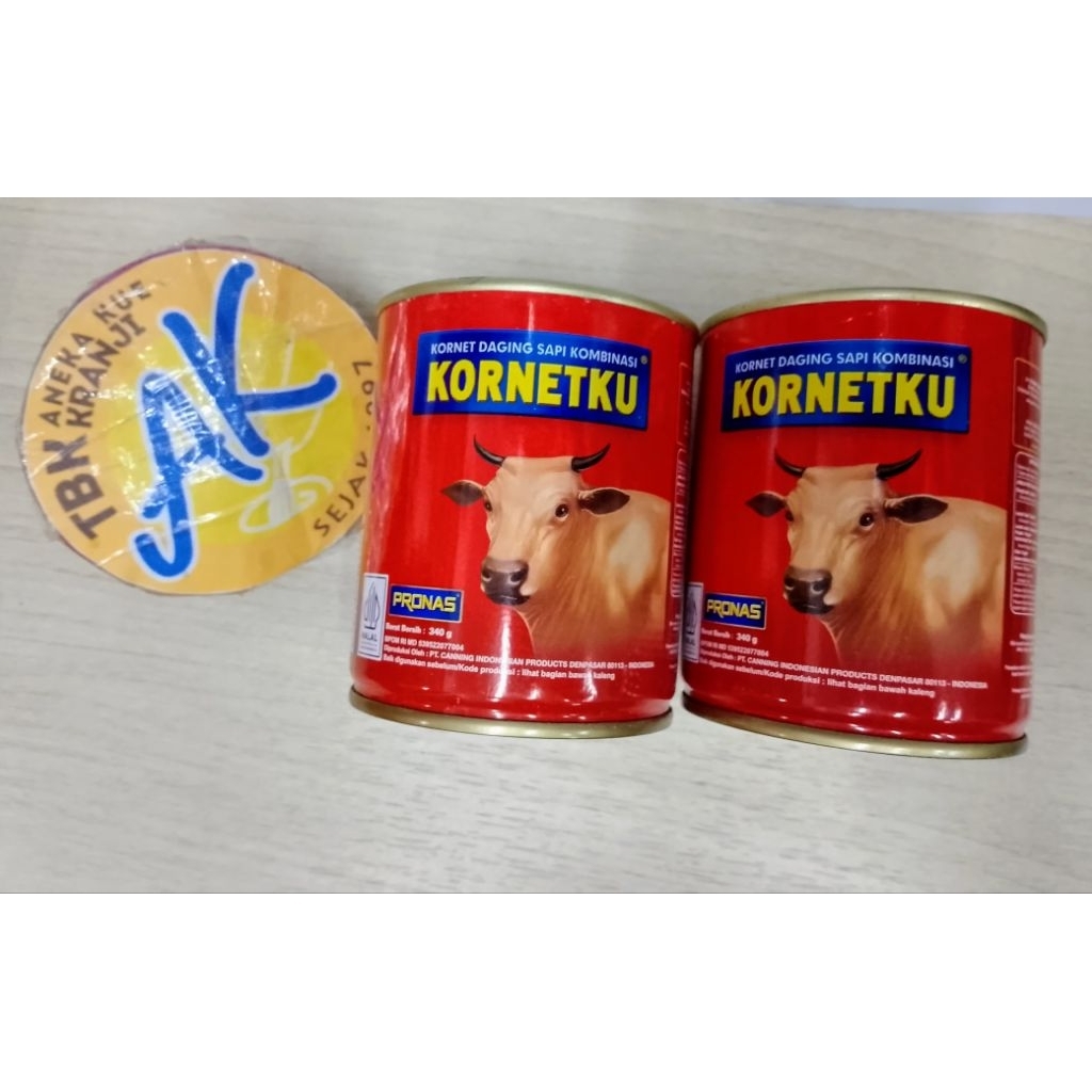 

Kornetku 340gram sapi pronas 340gram