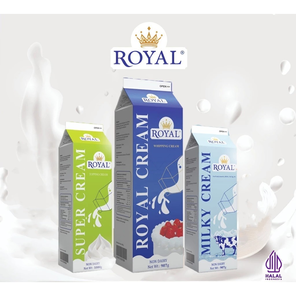 

Royal Whipping Cream – whip cream non dairy – whip whipcream topping - sameday / instant only - VARIAN