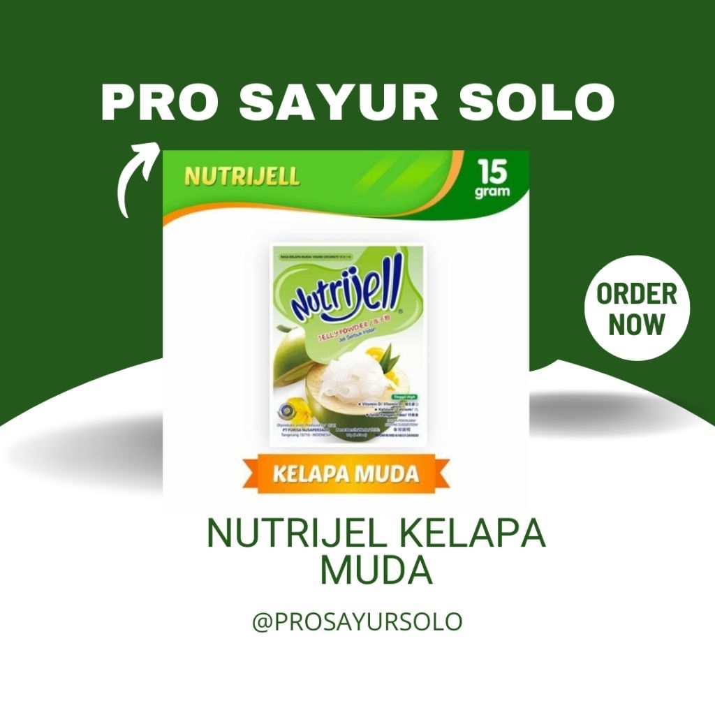 

Nutrijel Eko Kelapa Muda 15gr