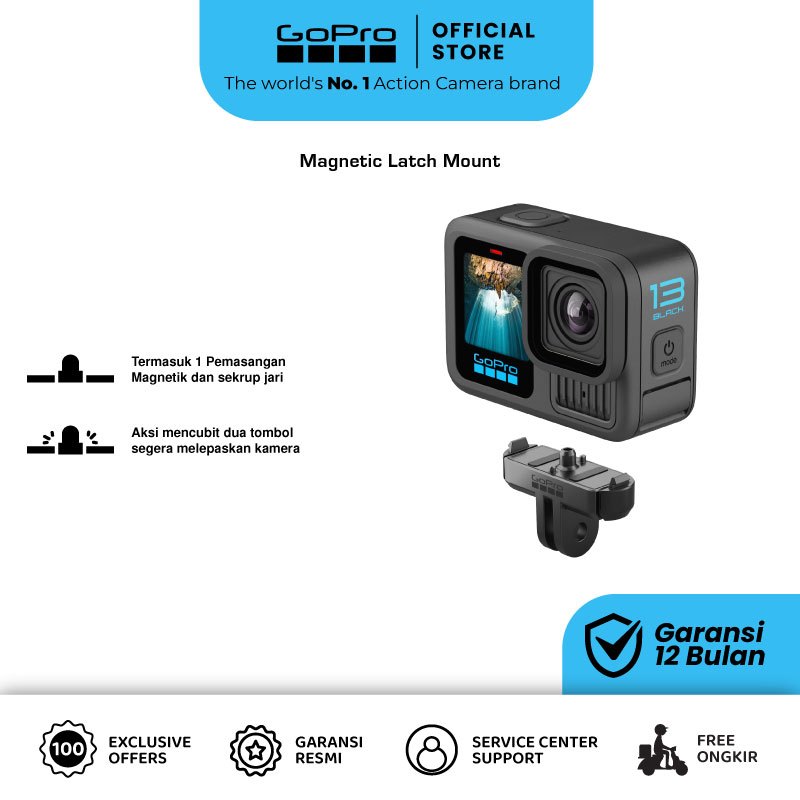 GoPro Magnetic Latch Mount
