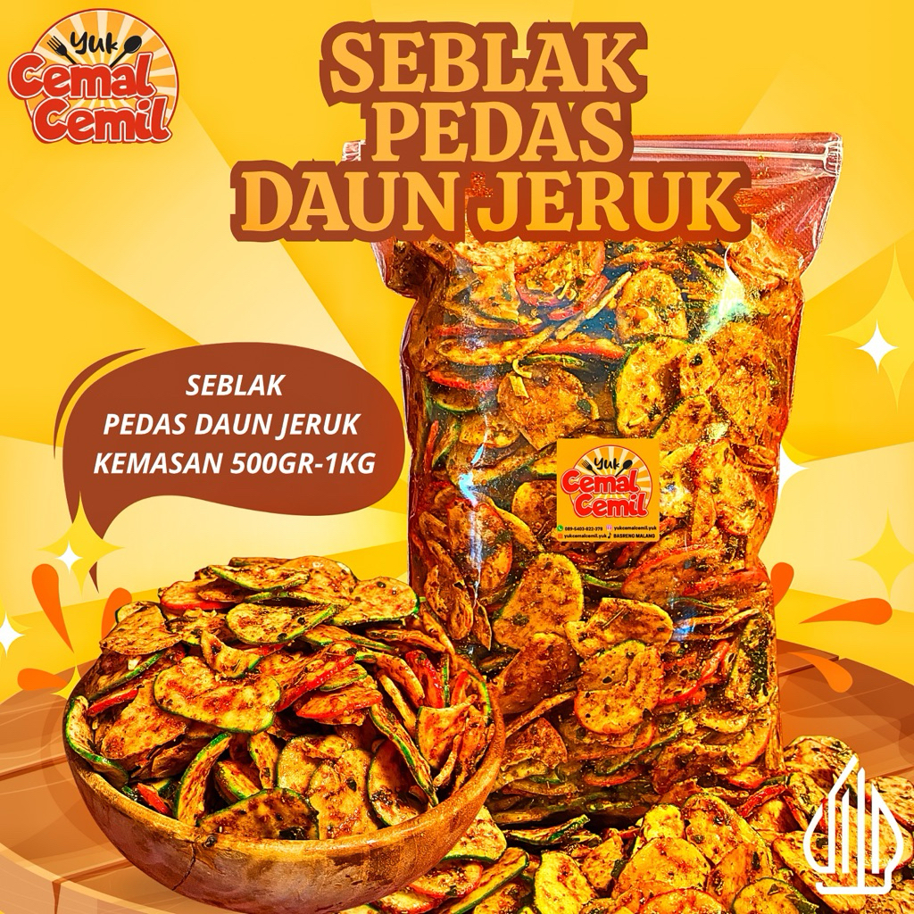 

SEBLAK | SEBLAK PEDAS DAUN JERUK 1 KG